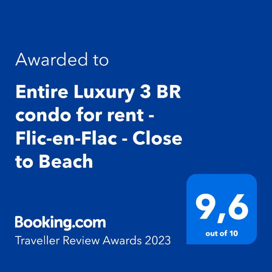 Entire Luxury 3 Bedroom Condo For Rent - Flic-En-Flac - Close To Beach Ngoại thất bức ảnh